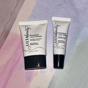 Ulta Beauty Poreless Face Primer .51 fl.oz and .34 fl.oz